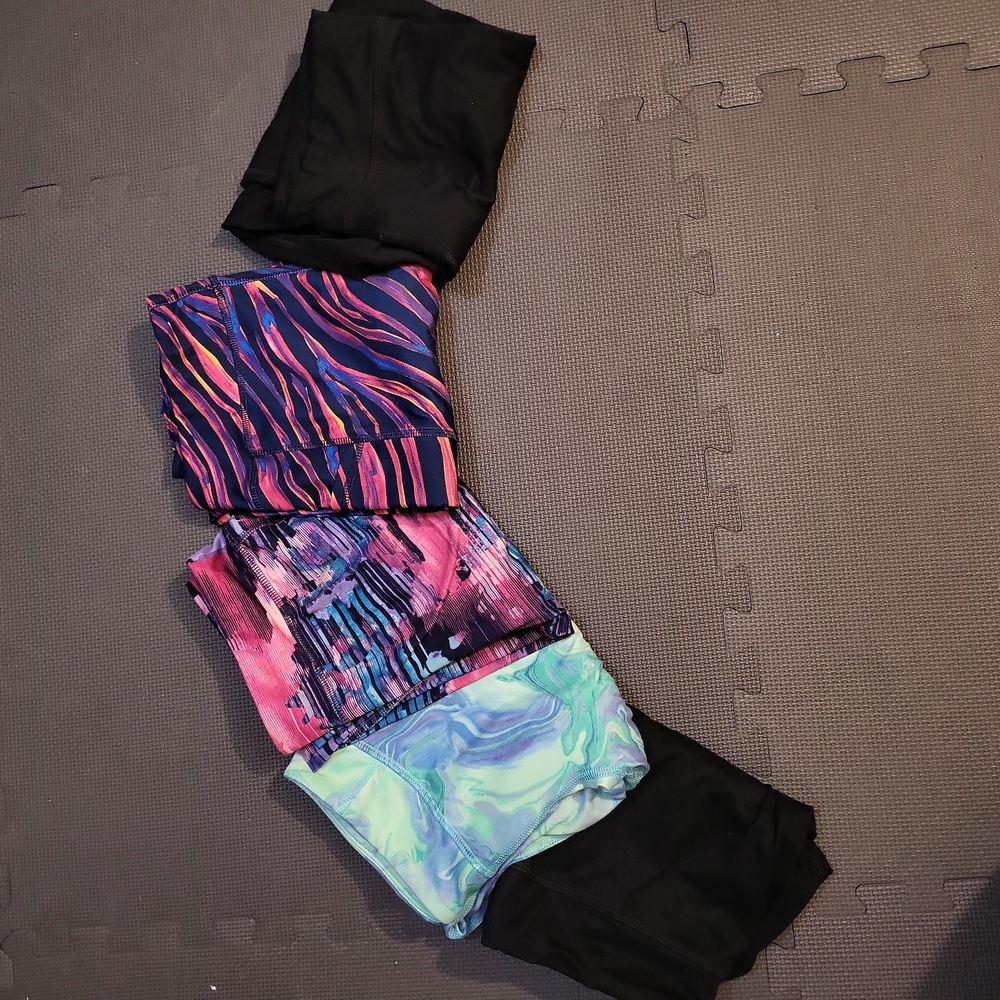 Girls XL leggings, various lengths